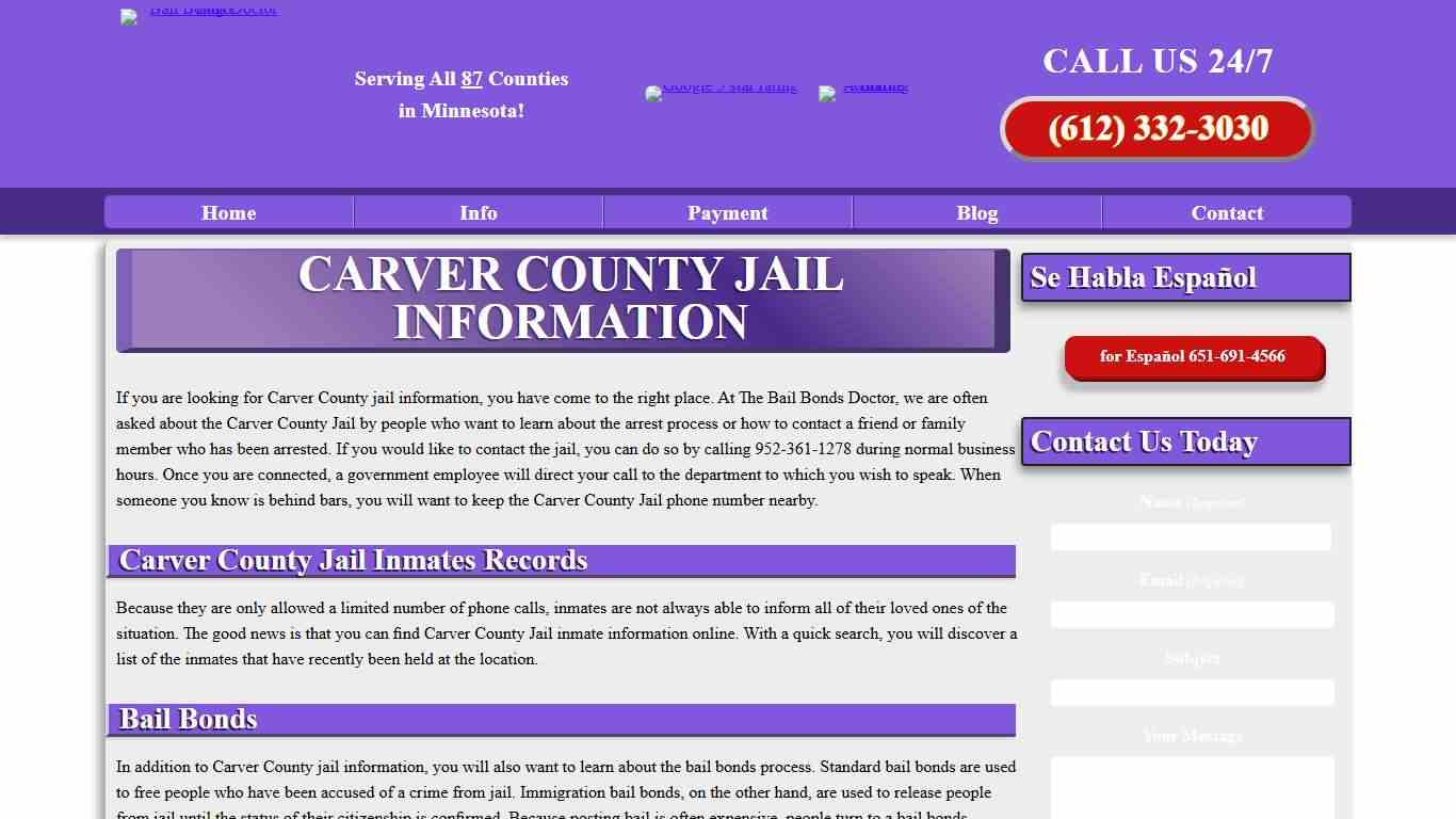 Carver County Jail Information | High Quality Jail Information